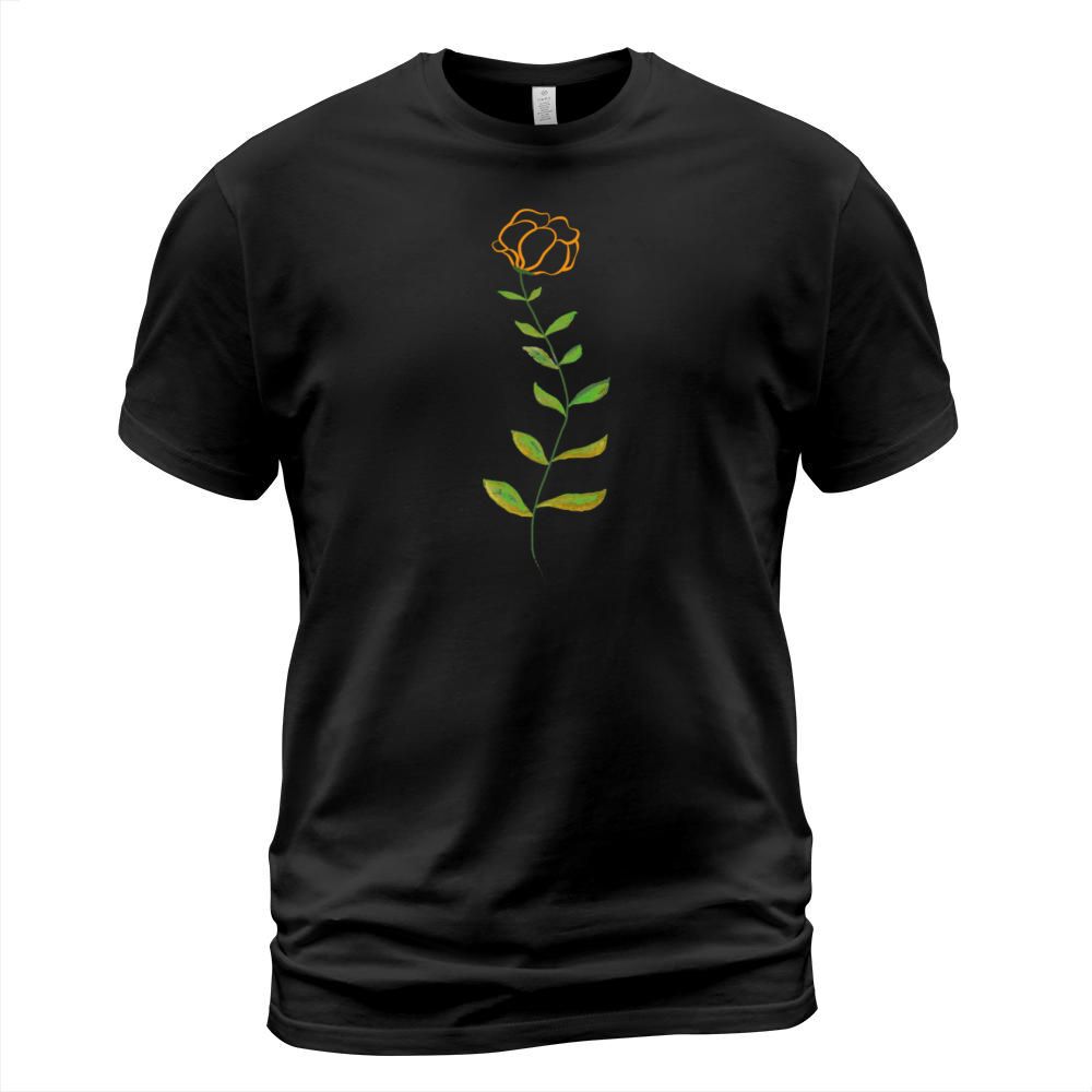 Flor vintage en acuarela T-Shirt Unisex