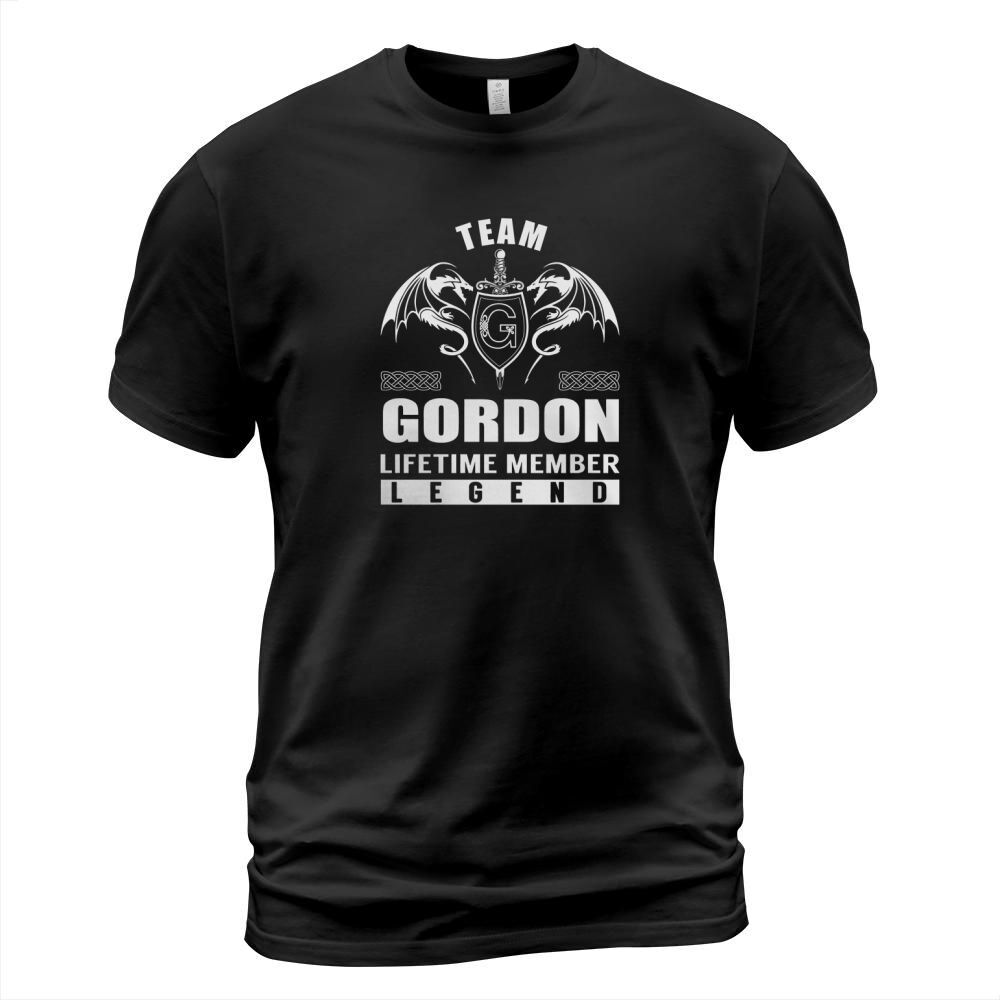 Team GORDON Lifetime Member Legend Name TShirts T-Shirt Unisex