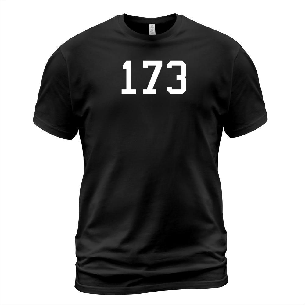 173 Distressed Number T-Shirt Unisex