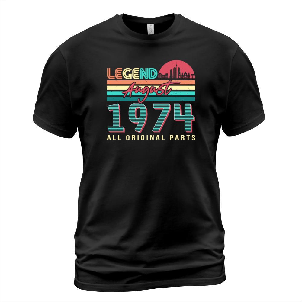 Vintage 1974 August T-Shirt Unisex