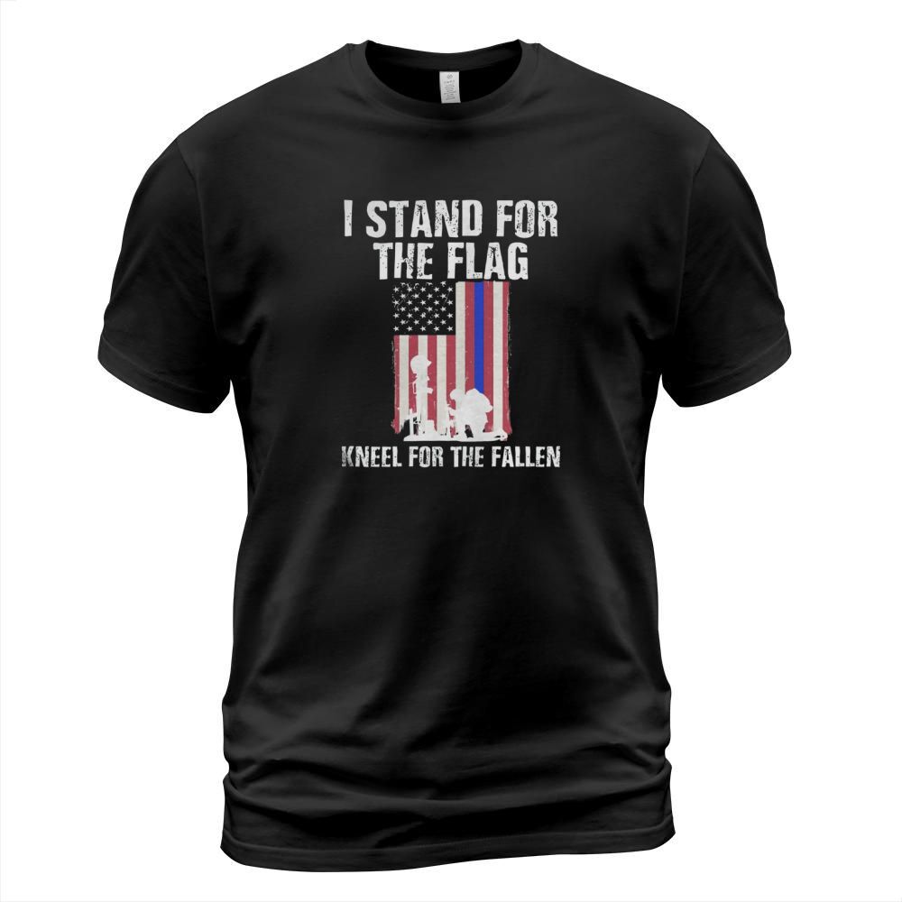 I Stand For The Flag, Kneel For The Fallen Shirt T-Shirt Unisex