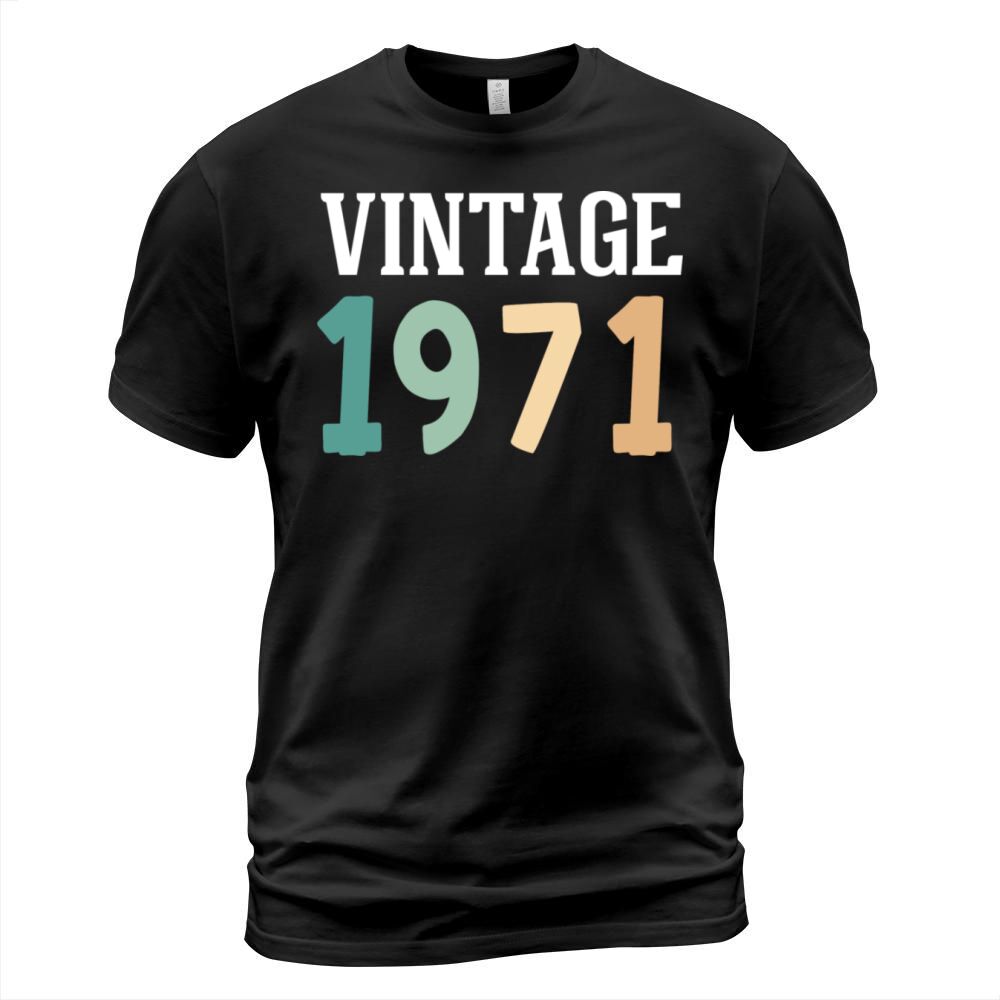 Vintage 1971 51st Birthday T-Shirt Unisex