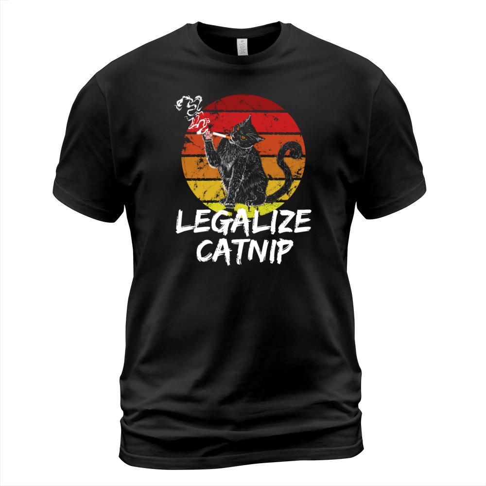 Vintage Legalize Catnip Cat Owner T-Shirt Unisex