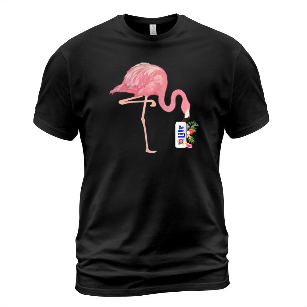 Miller Lite Pink Bird shirt T-Shirt Unisex