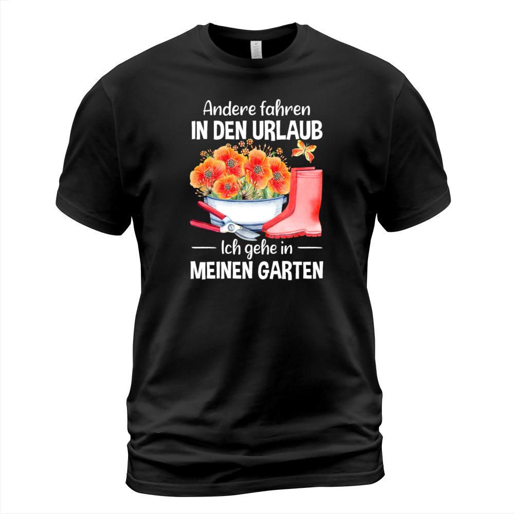 Garden Vacation Funny Quote Gardener Gift Idea T-Shirt Unisex