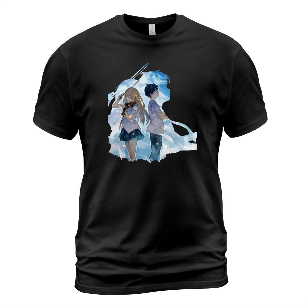 Shigatsu wa kimo no uso Your Lie in April shirt T-Shirt Unisex