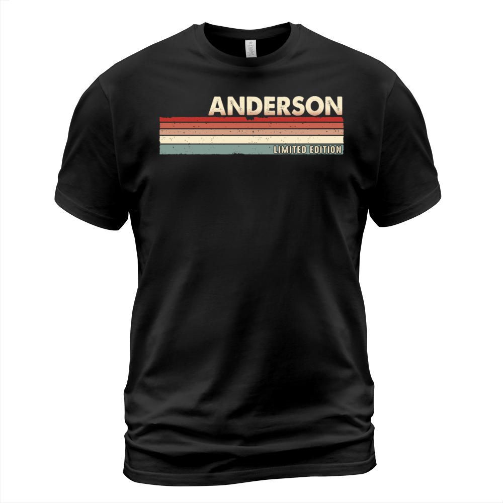 Anderson - Funny Retro Vintage Name 80s 90s T-Shirt Unisex