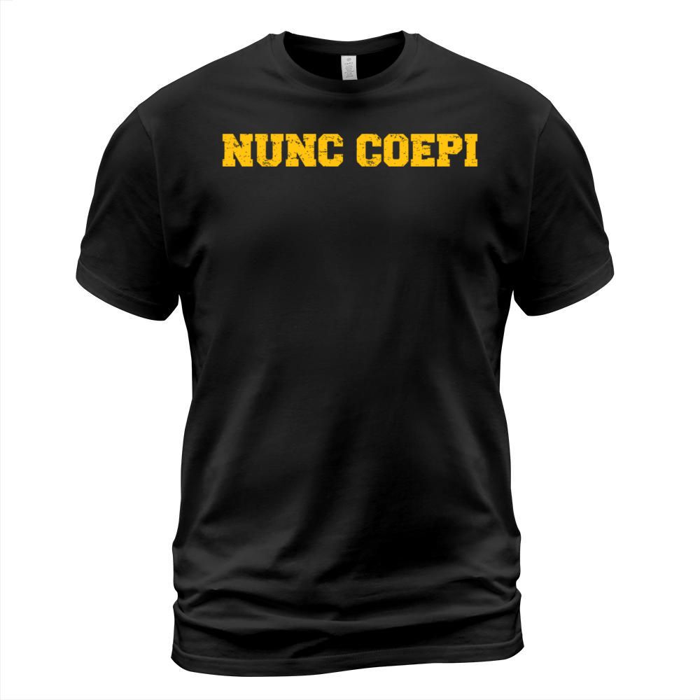 Nunc Coepi Distressed Vintage T-Shirt Unisex