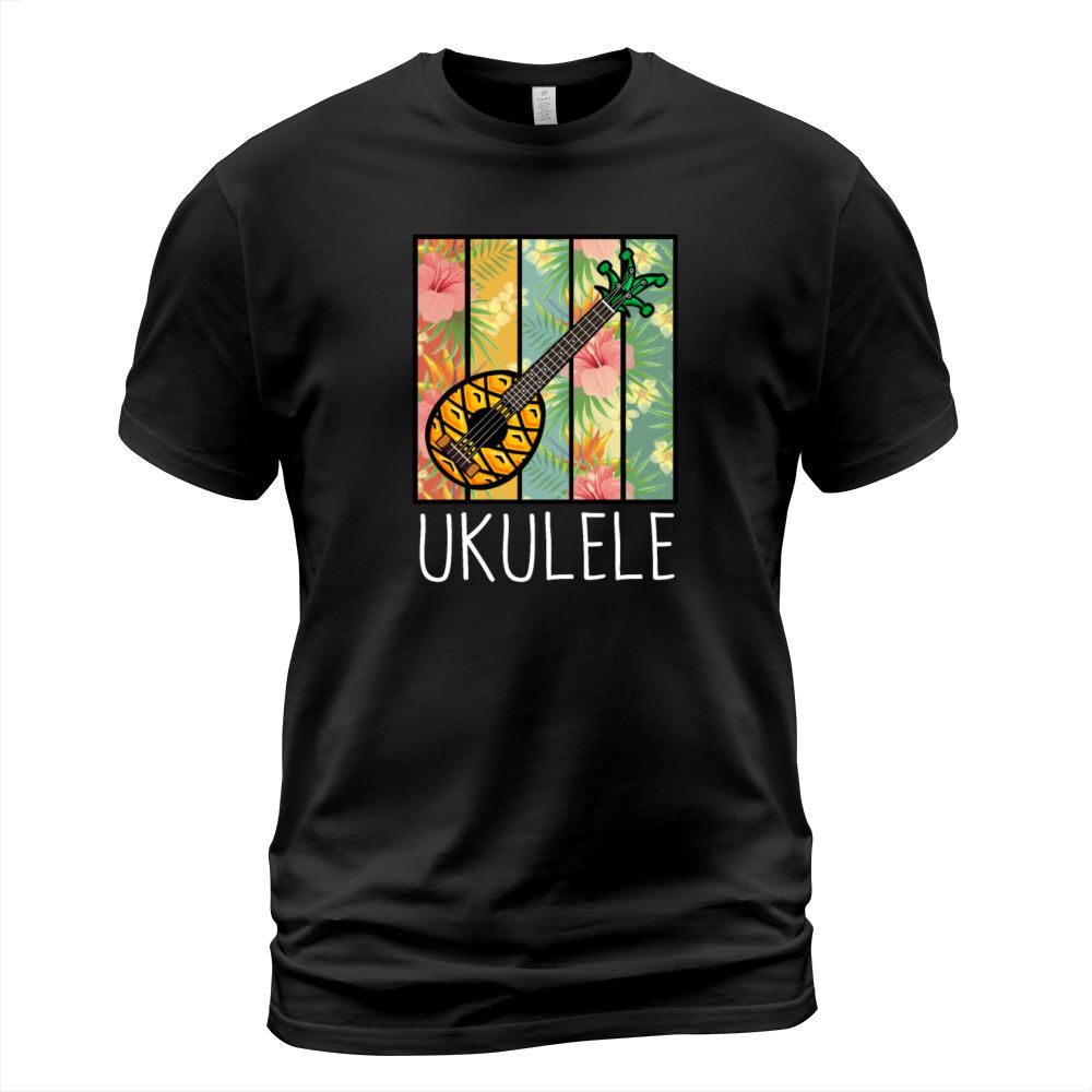 Vintage Ukuleles Hawaiian Uke Music T-Shirt Unisex