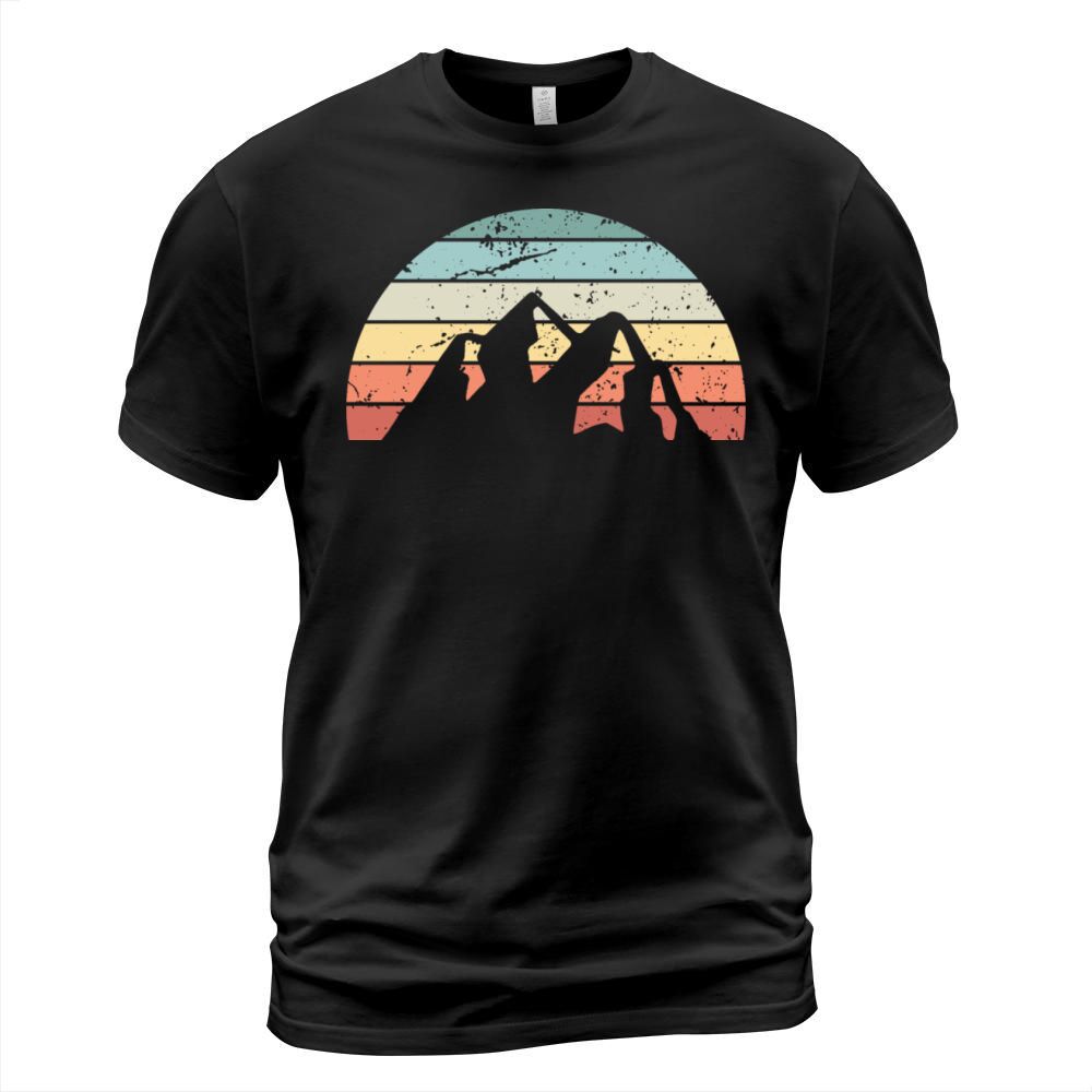 Retro Geology Sunset Vintage Geologist Sunrise T-Shirt Unisex