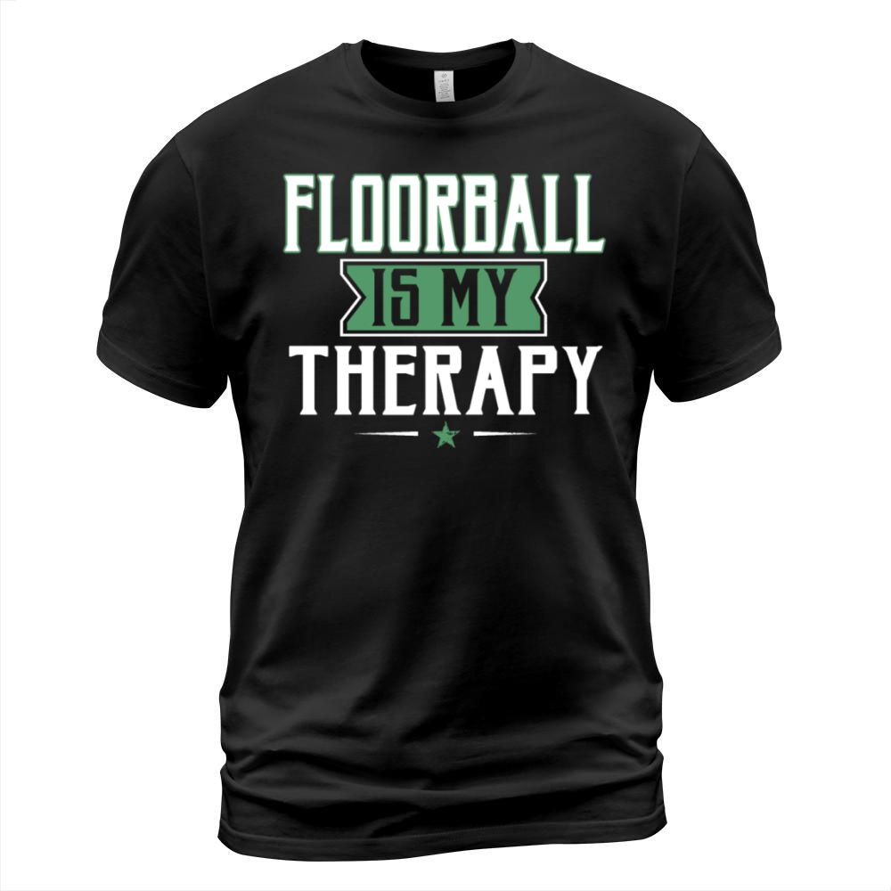 Best Unique Playing Floorball Is Therapy Coaches T-Shirt Unisex