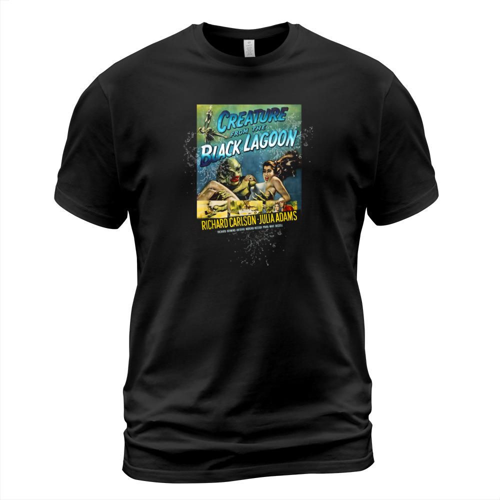 Vintage Creature From the Black Lagoon Halloween T-Shirt T-Shirt Unisex