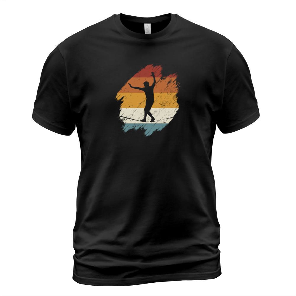Retro vintage Slackline T-Shirt Unisex