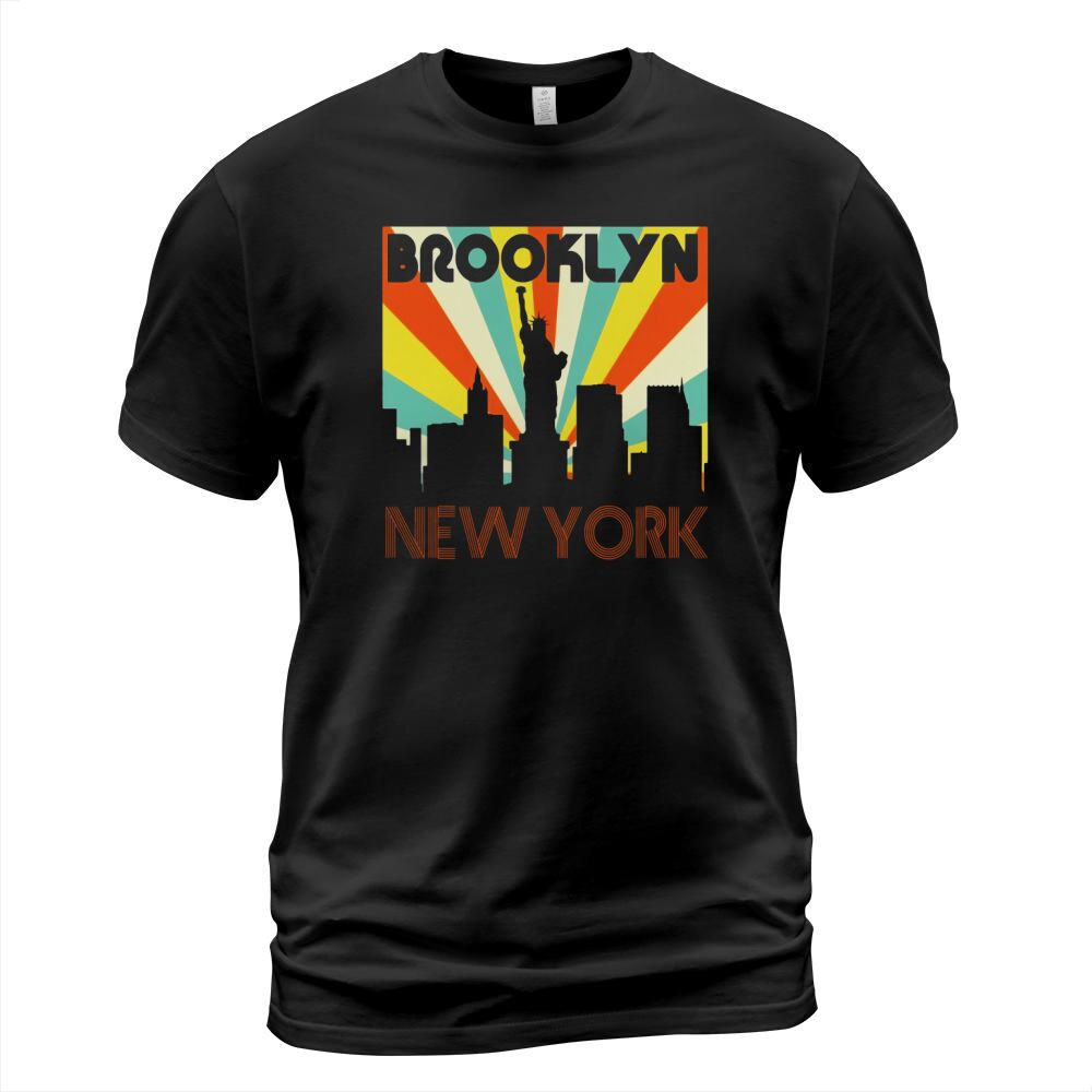 Brooklyn City New York State Vintage T-Shirt, Retro Brooklyn T-Shirt Unisex