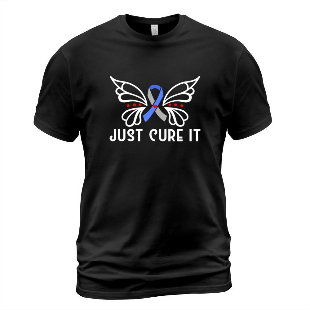Just Cure It - Type 1 Diabetes Awareness Month T-Shirt Unisex