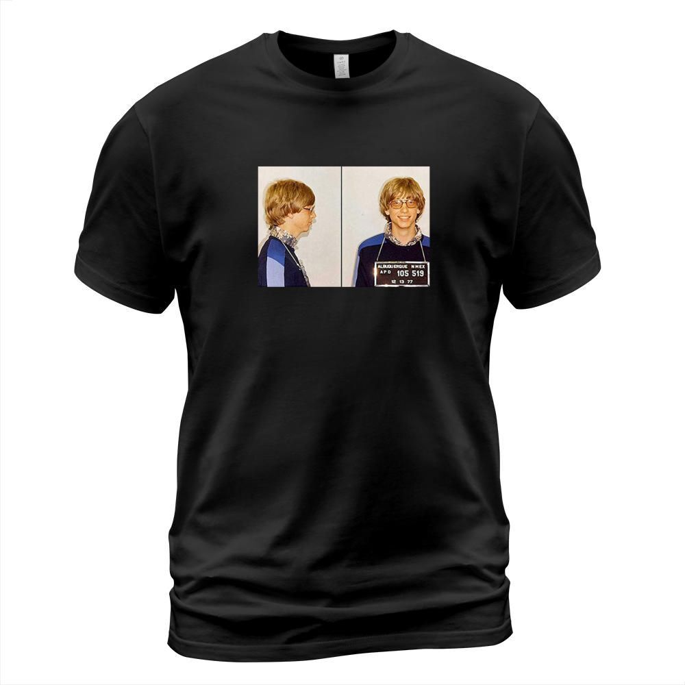Bill Gates Mugshot shirt T-Shirt Unisex