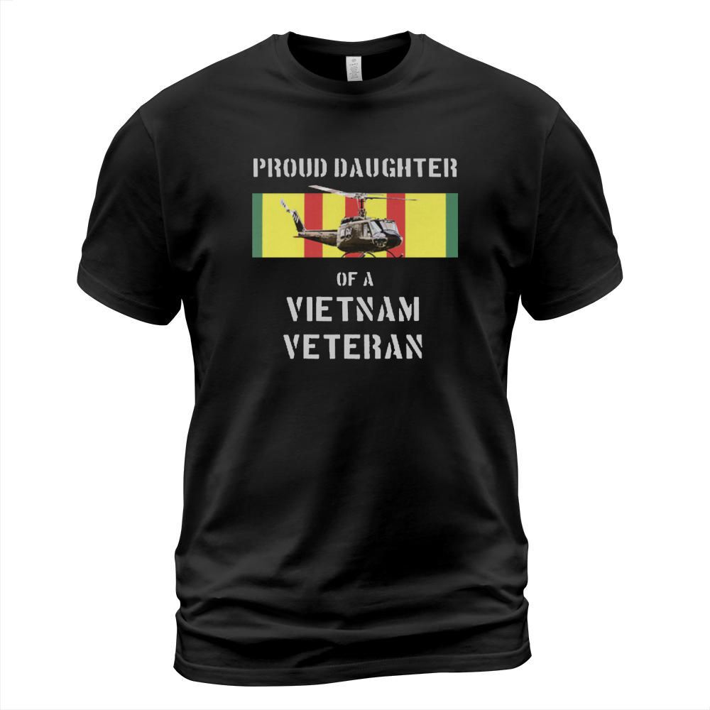 Proud Daughter of a Vietnam Veteran shirt T-Shirt Unisex