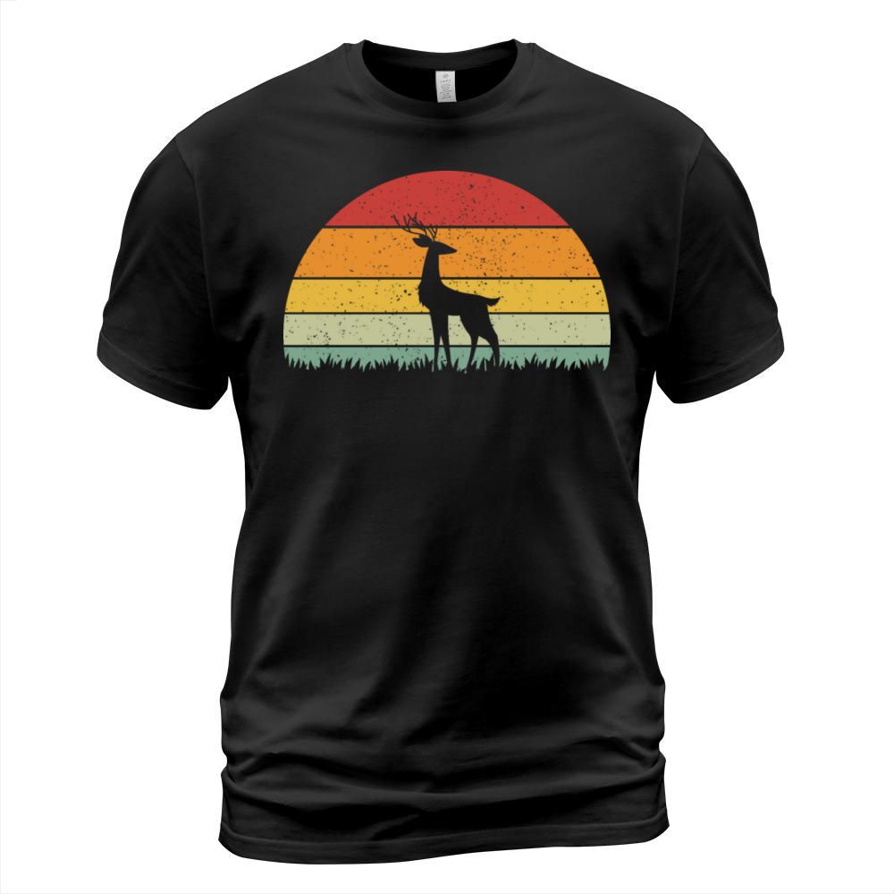 Vintage Retro Deer Vintage Deer T-Shirt Unisex