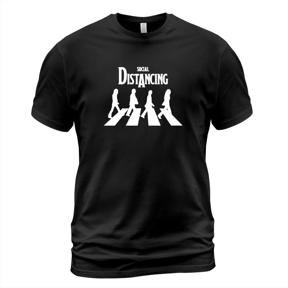 SOCIAL DISTANCING ROAD THE BEATLE T-Shirt Unisex