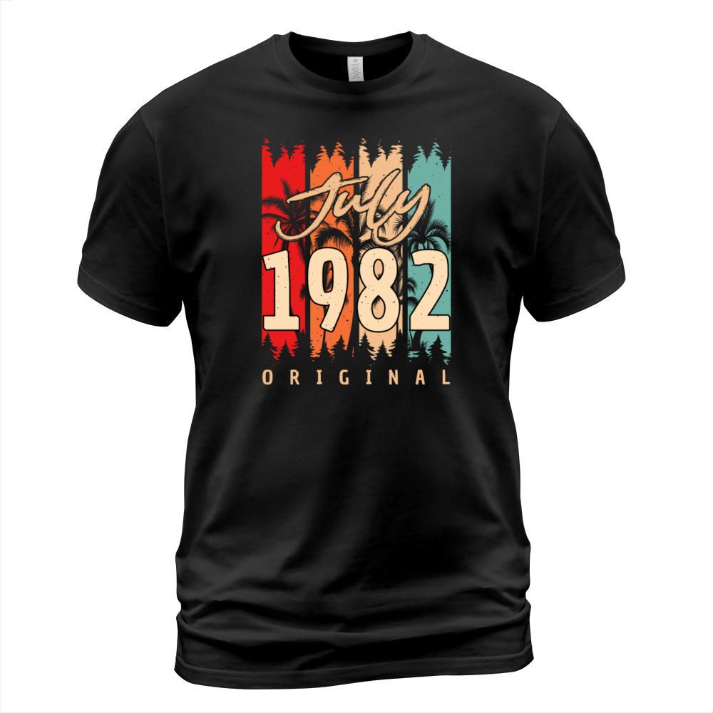 July 1982 40th Birthday T-Shirt Unisex