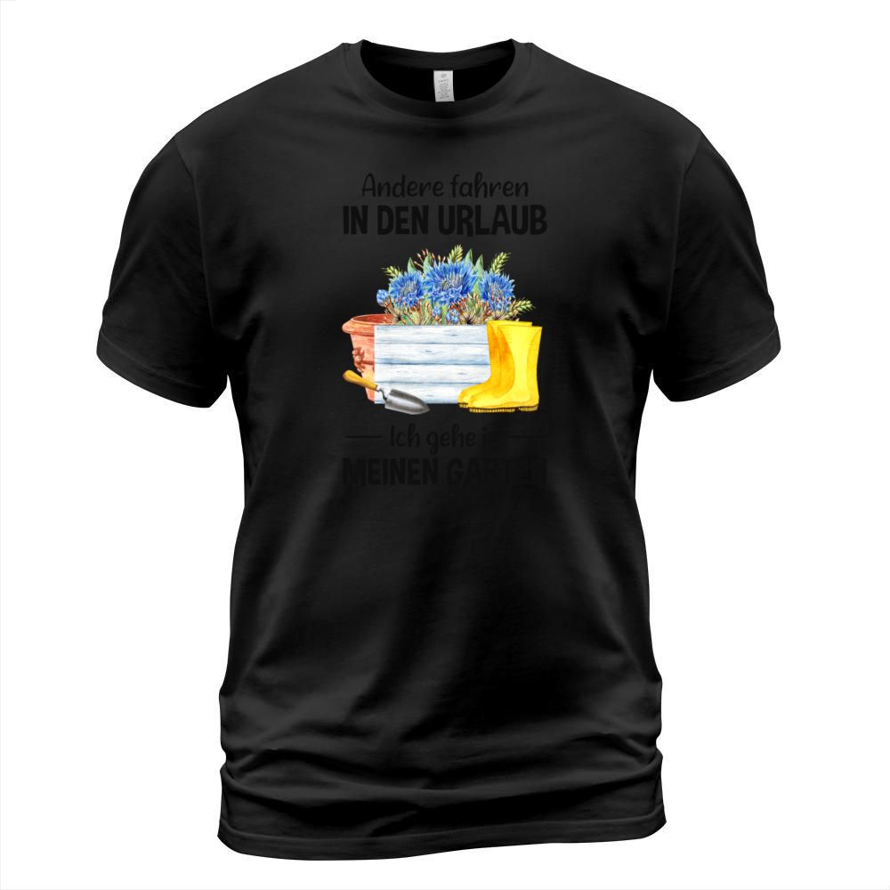 Garden Vacation Funny Quote Gardener Gift Idea T-Shirt Unisex