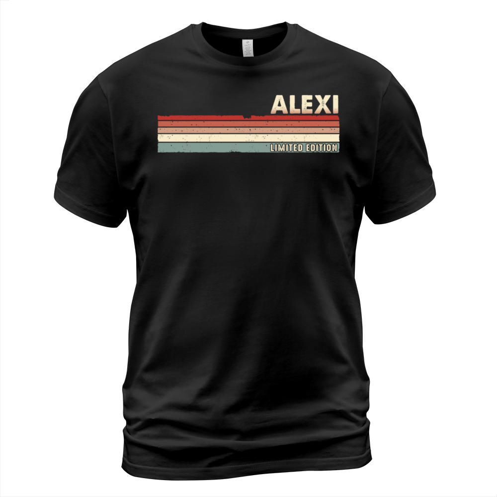 Alexi - Funny Retro Vintage Name 80s 90s T-Shirt Unisex