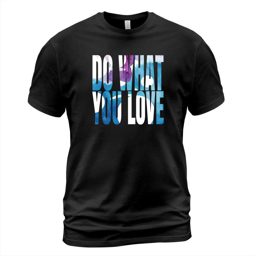 Morning Quotes Do What You Love WatercolorsMorning T-Shirt Unisex