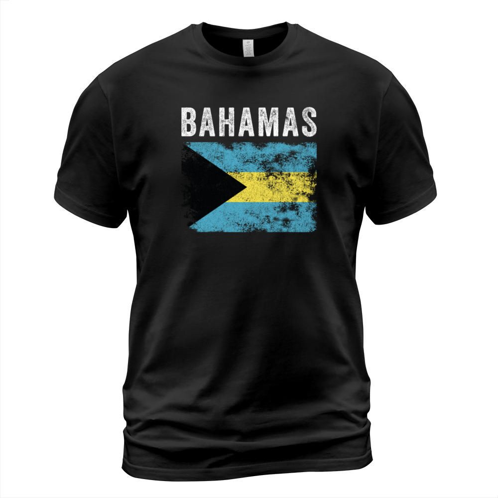 Bahamas Flag Distressed - Bahamian Flag T-Shirt Unisex