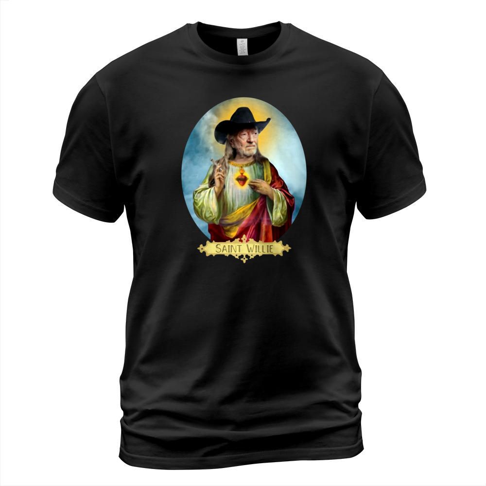 Saint Willie Nelson Prayer Candle shirt T-Shirt Unisex