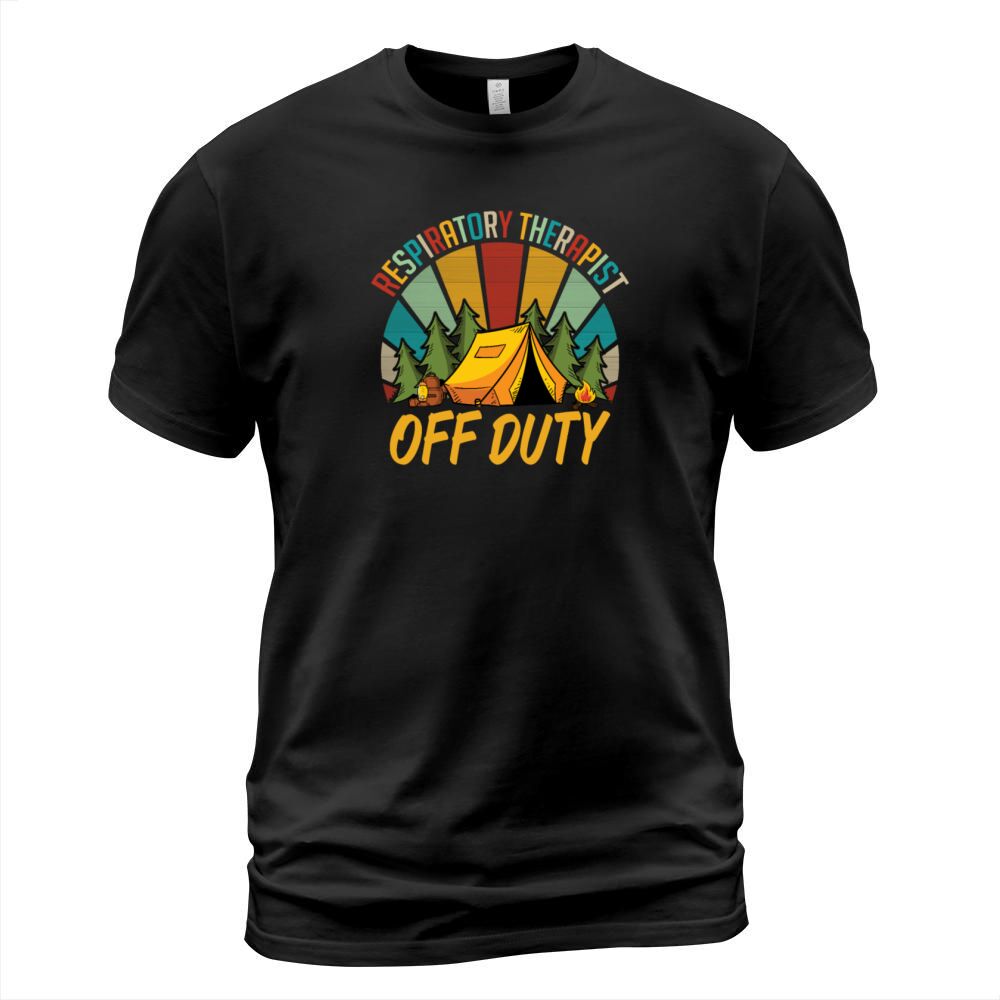Vintage Style Camper - Respiratory Therapist T-Shirt Unisex