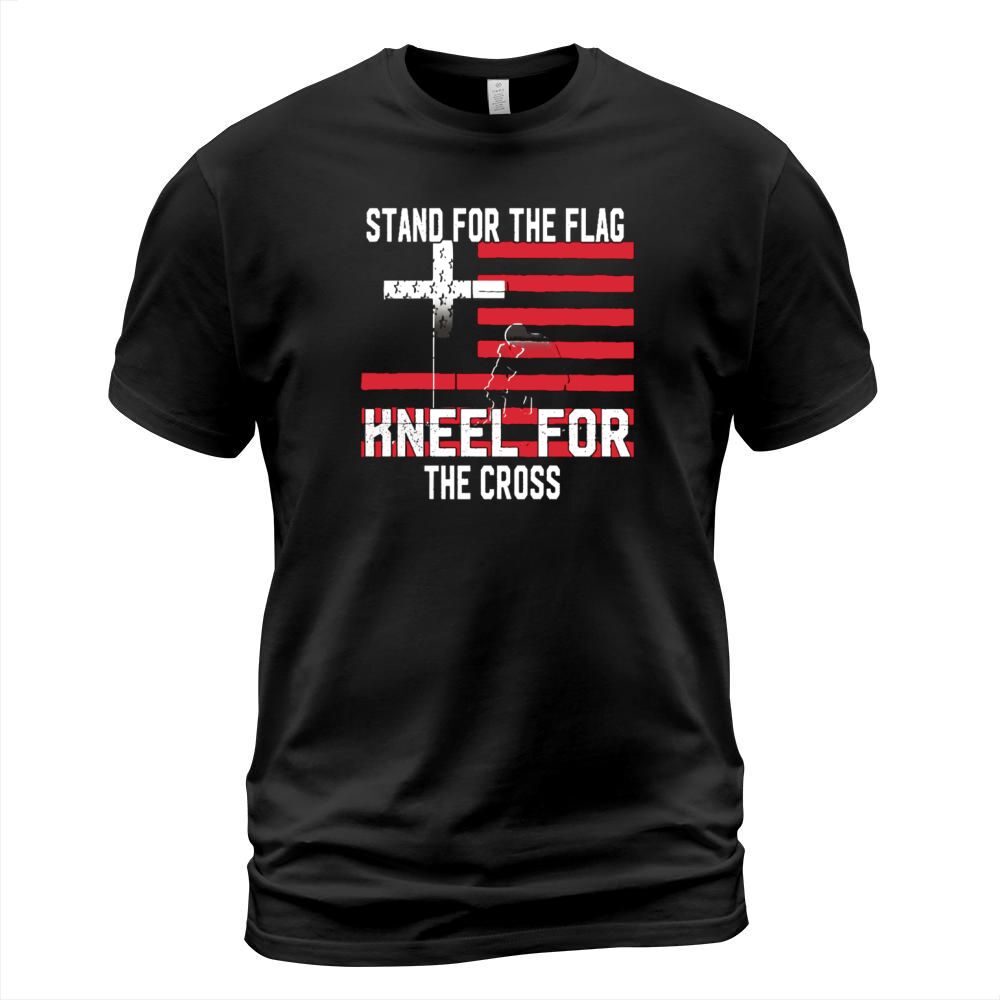 Stand For The Flag Kneel For The Cross Jesus TShirt T-Shirt Unisex