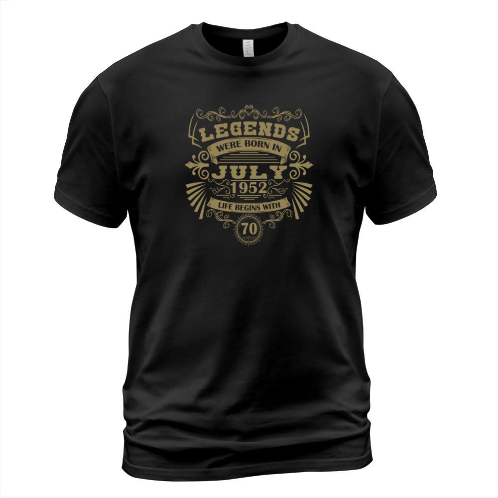 Funny Sayings for 50th Birthday July 1952 Vintage T-Shirt Unisex
