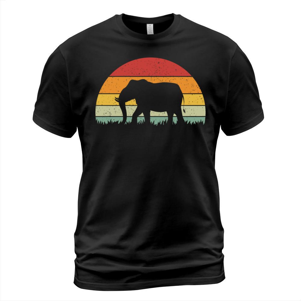Vintage Retro Elephant Vintage Elephant T-Shirt Unisex