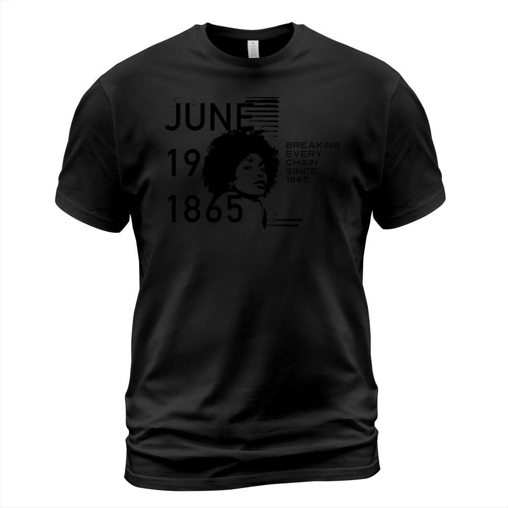 June 19 Stripes Black History Juneteenth Vintage T-Shirt Unisex