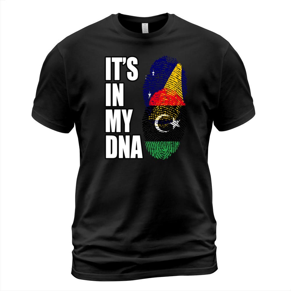 Tokelauan And Libyan Mix Heritage DNA Flag T-Shirt Unisex