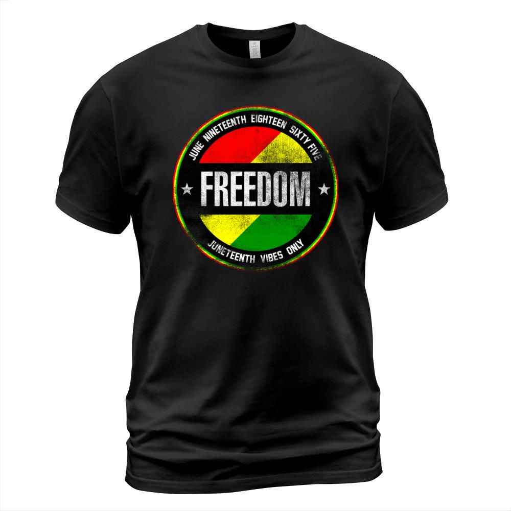 Freedom Black History Juneteenth June 19 Vintage T-Shirt Unisex