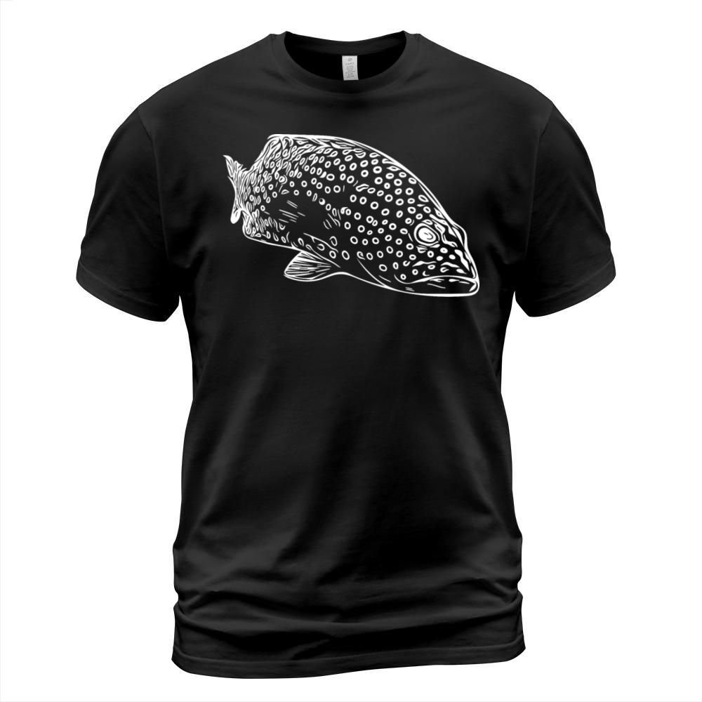 Elegant Vintage Spotted Grouper T-Shirt Unisex