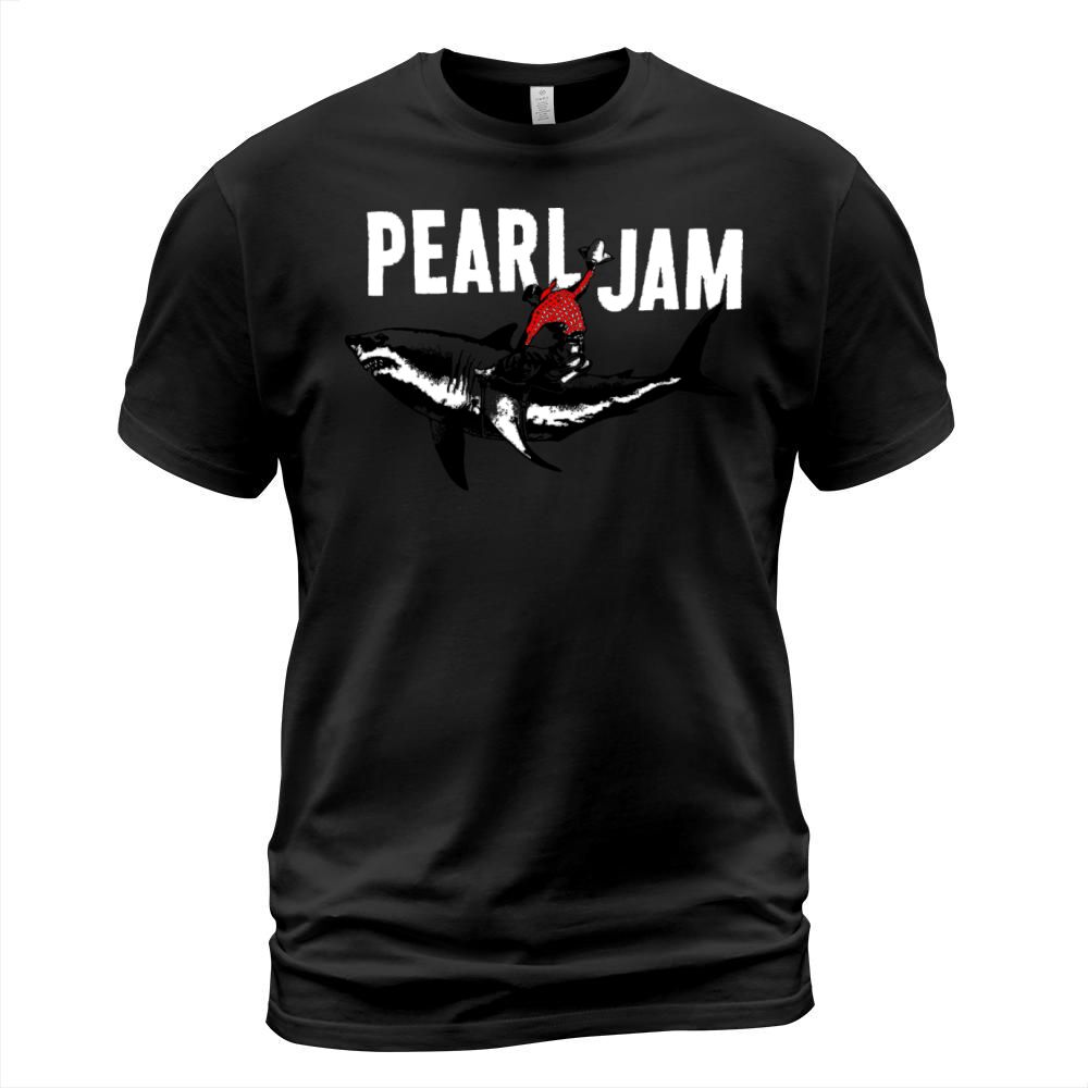 Pearl Jam Shark T-Shirt Unisex