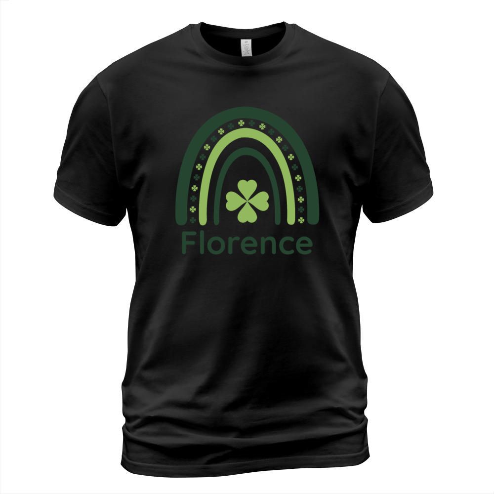 Florence Clover Boho Rainbow T-Shirt Unisex