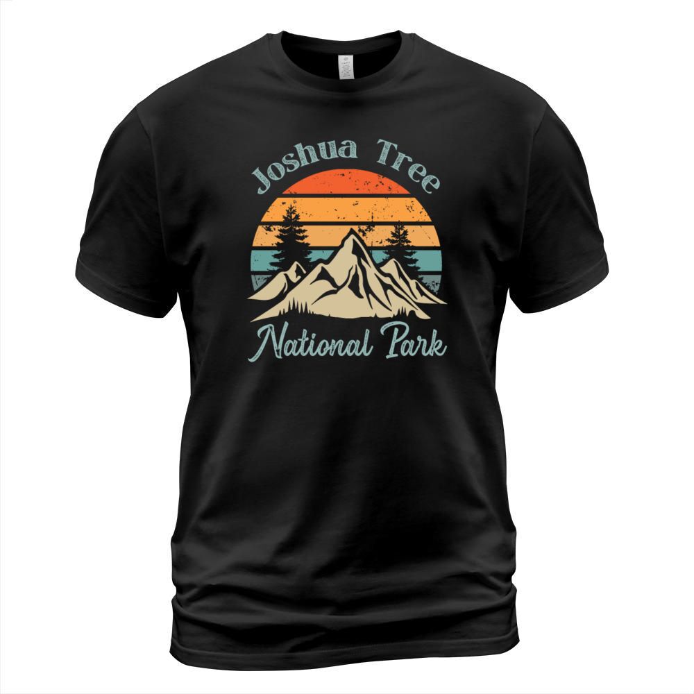Joshua Tree National Park Retro Vintage Mountain S T-Shirt Unisex