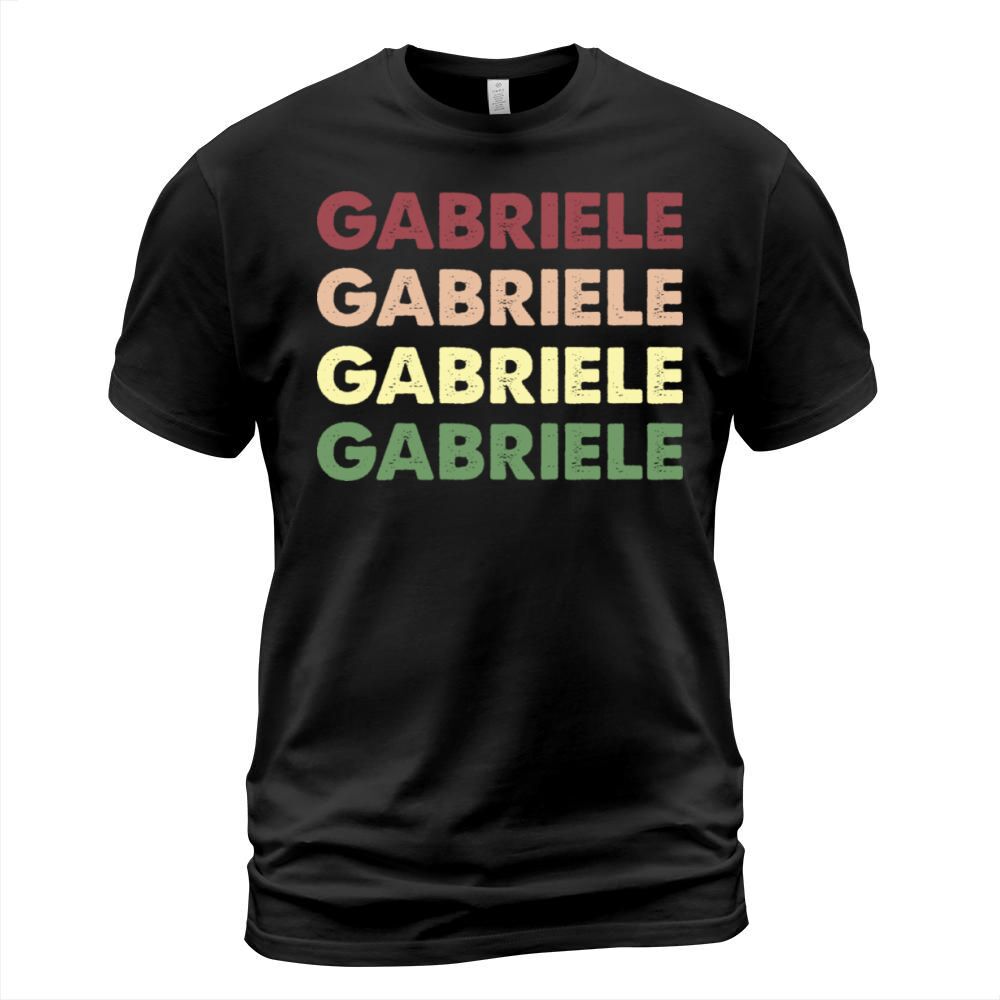 Gabriele Shirt - Funny Personalized Name Gabriele T-Shirt Unisex