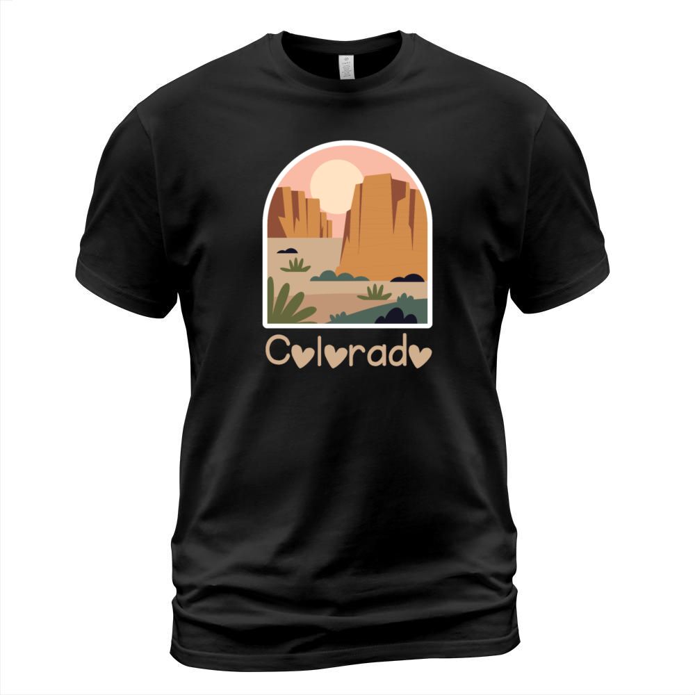 Colorado Vintage Retro 4th Of July Mountains Mount T-Shirt Unisex