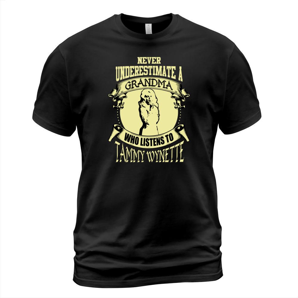 Never Underestimate A Grandma Who Listens To Tammy Wynette T-Shirt Unisex