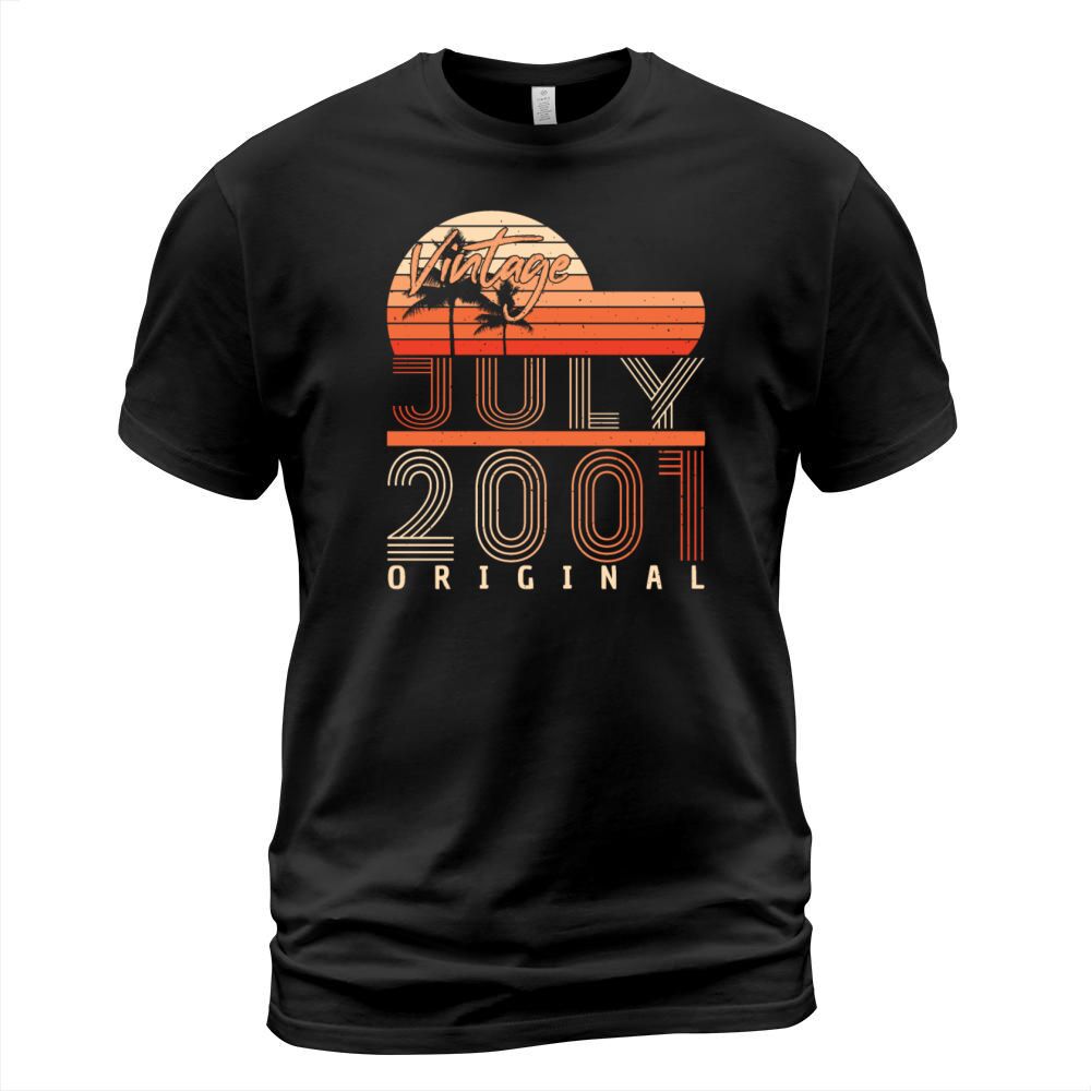 Birth Month July 2001 T-Shirt Unisex