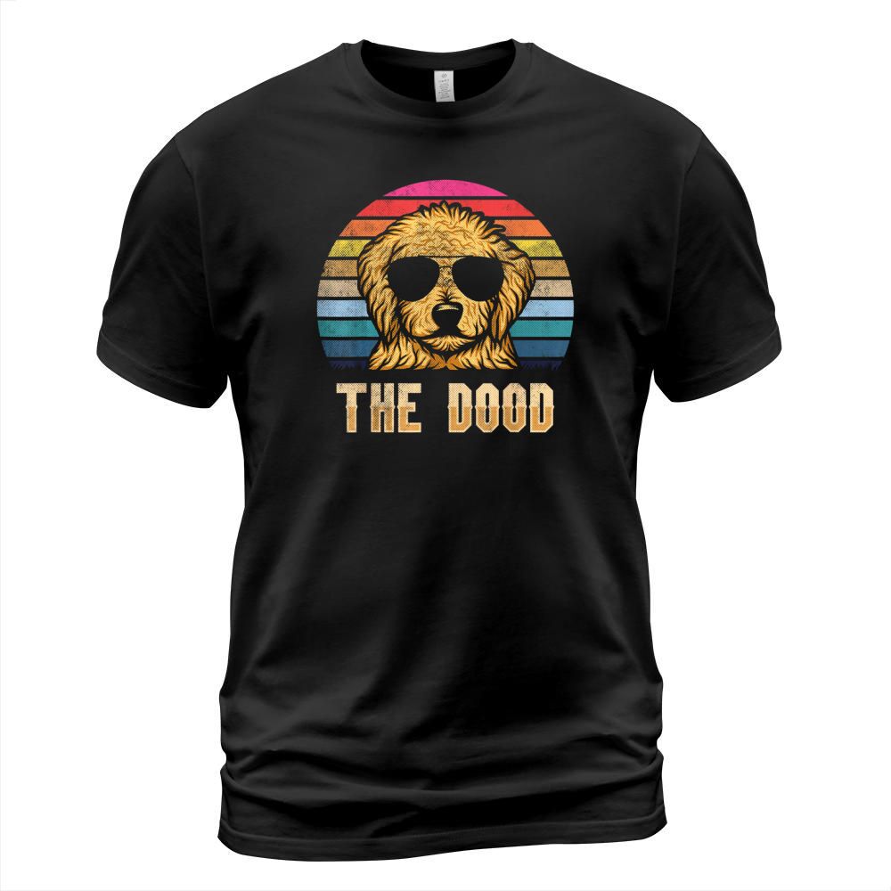 Retro Vintage Goldendoodle The Dood T-Shirt Unisex