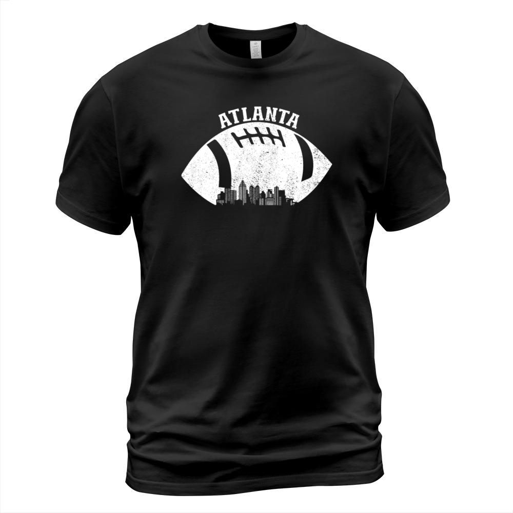 Atlanta Skyline Football Fan Vintage Atlanta T-Shirt Unisex