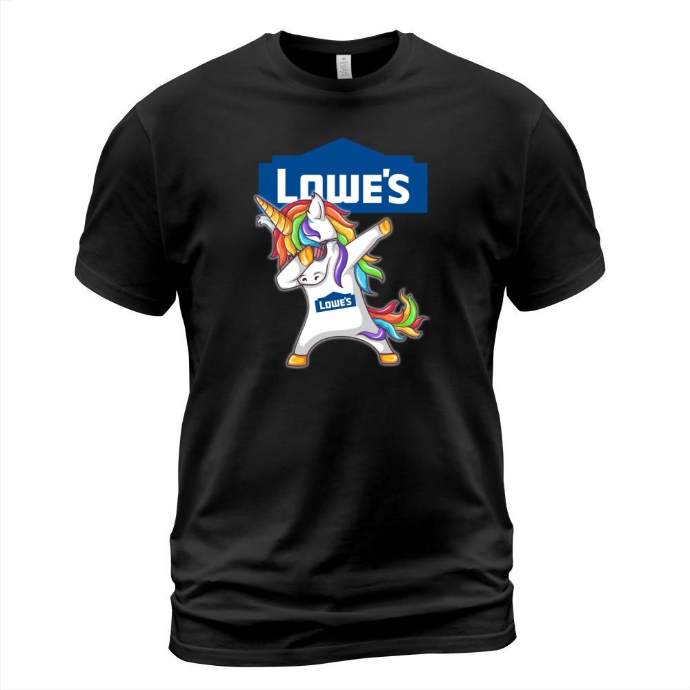 Lowes Unicorn Dabbing T-Shirt Unisex