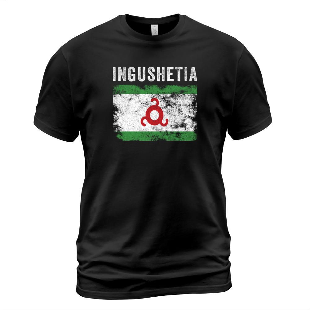 Ingushetia Flag Distressed - Ingush Flag T-Shirt Unisex