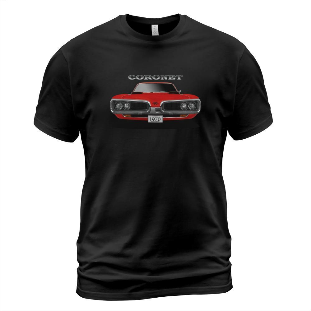 1970 Dodge Coronet RT Front Red T-Shirt Unisex