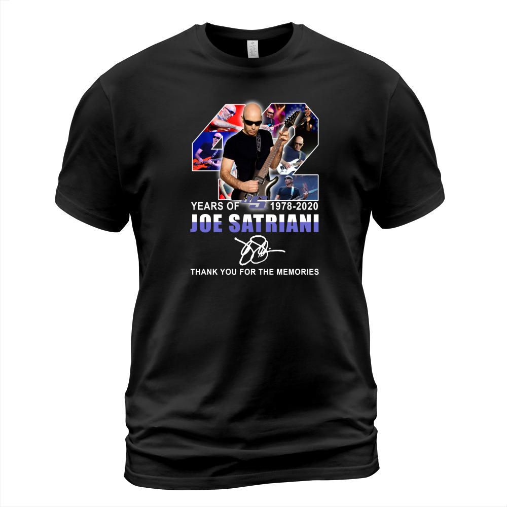 42 years of Joe Satriani 1978-2020 signature shirtn T-Shirt Unisex